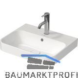 DURAVIT Aufsatzwaschtisch Happy D.2 Plus 50 mit 1 Hahnloch, Wei�