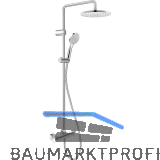 DURAVIT Duschsystem 1000 MinusFlow, Chrom