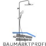 DURAVIT Duschsystem Shelf MinusFlow, Chrom