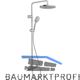 DURAVIT Duschsystem 1000 MinusFlow, Edelstahl