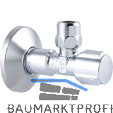 SCHELL Eckregulierventil Comfort ASAG easy, Messing Chrom