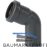 Bogen f�r Abflussrohr DN 40 mm / 67�