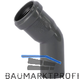 Bogen f�r Abflussrohr DN 32 mm / 45�