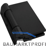 HARVIA Sauna-Glast�rband Glas/Holz eckig Aluminium Schwarz