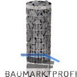 HARVIA Saunaofen finnisch Cilindro 9 kW Edelstahl