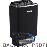 HARVIA Saunaofen finnisch Top Steel 6 kW Schwarz