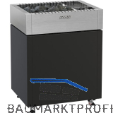 HARVIA Saunaofen Verdampfer Qube Combi 13,5 kW Schwarz