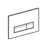 Geberit Bet.Pl. Sigma40 GL weiss 242601