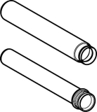 Geberit Verl. WT Abgangsrohr d32 weiss