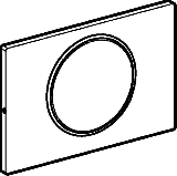Geberit Bet-Pl Sigma10 1-M ES