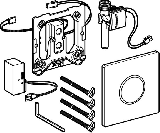 Geberit UR-Elekt IR 230V,Sigma10 ES