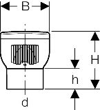 Geberit Rohrbelfter 75/90/110 db20