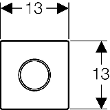 Geberit UR-Elekt IR 230V,Sigma10 ES