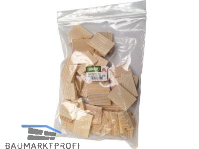 EBNER Hartholzkeil 40 x 30 x 8 mm Inhalt 50 Stück 