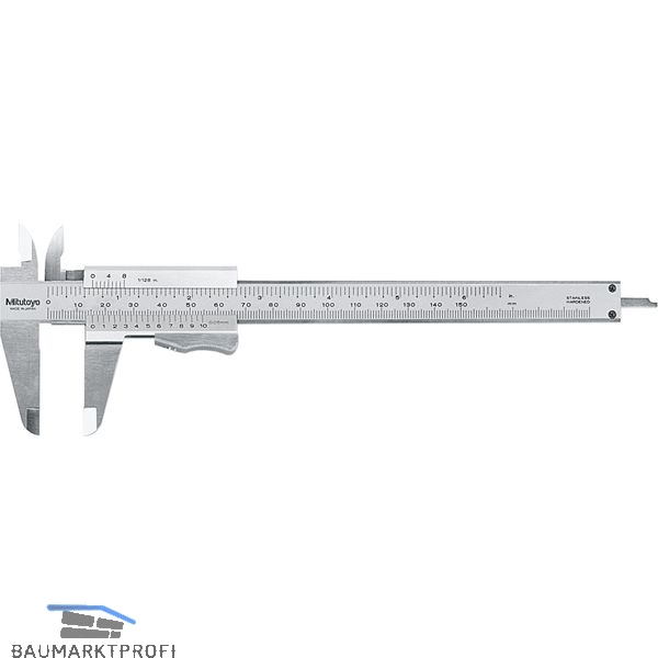 MITUTOYO Präzision-Messschieber mit Momentklemmung DIN 862 0-200 mm -  Baumarktprofi