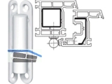 Anschraubband K 3174 WF braun