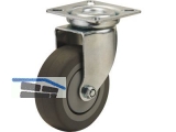 Apparate-Lenkrolle Serie ALR P-F  50 mm Platte 60x60 mm, max.  40 kg