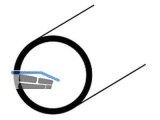 ALU-Profil natureloxiert 1000mm Rundrohr 18x1,0mm   10292