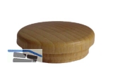 Abdeckkappe Auen- 14 mm Eiche roh  Innen- 10 mm 110-14-01