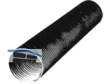 Drnagerohr FXD schwarz  200 mm gelocht