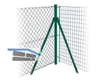 Ecksule Oktavia 2000 grn Gb 1,0 m   750191 +3Spannschr.6Klemmhls