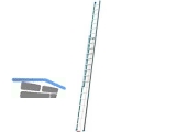 Seilzugleiter Alu Hymer 6051 2-teilig 2x16 Sprossen Lnge 4,74 - 8,38m