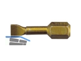 Biteinsatz C6,3   4,0x0,5x25 mm 1/4\ DIN 3127 Format 64210005