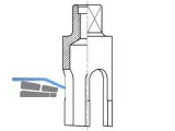 Anbohrfrser 5860  1\-24 fr PVC-Rohre