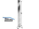 Betonanker 180 x 40 x 2 BETA2/200-B  1720000