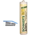 Dichtmasse A Acrylat Schmidts 310ml weiss  VOC=1,00%