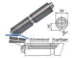 Anschweissband schwer 2-teilig verzinkt Bandhhe 144 mm