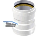 Eco-Plus Doppelmuffe DN 110 KGD mit Lippendichtring  Nr.6530