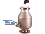 Be- und Entlftungsventil 9864 NW 100  Niro-Stahl fr Abwasser