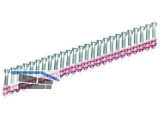 Ankerngel AK25 gegurtet 4,0 x 40 GALV  (Streifenngel)