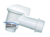 Ablasshahn Kunststoff Sonax fr  200 l Kunststoff-Fsser 497700