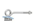Deckenhaken verzinkt,metr.Gewinde 140 mm 1 Stk/KTE  89710
