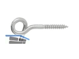 Deckenhaken verzinkt,Holzgewinde 120 mm 1 Stk/KTE   89709