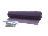 Bautenschutzmatte 2x50m mit einseitig   schwarzer Folie kaschiert 400g/m2