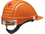 Bauschutzhelm mit UV-Indikator 3 M orang G3000  Ratschenverschluss