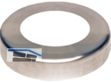 Abdeckrosette   85 mm Hhe 17,5 mm fr Rohr 42,4 x 2 mm Edelstahl