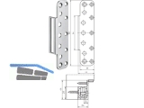 Abdeckwinkel VX 7570 KK zu Aufnahmeelement Edelstahl