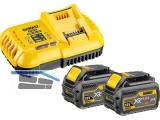 Akku-Starter-Kit Dewalt DCB118T2 54/18 Volt Schnellladegert