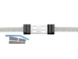 Corral Weidezaun Litzclip Bandverbinder  12,5mm Edelstahl
