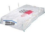 Platten BigBag mit Astbest Aufdruck 320x125x30cm 1500kg mit 4 Schlaufen