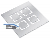 HL066C.1E Niro-Rost \&quote;Cut\&quote; 138x138mm