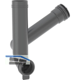 Geberit Sp�lbogen mit Abzweig f�r GA