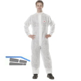 3M Schutzanzug 4500W2XL wei  XXL Kategorie I