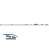 MACO MT Verlngerung Stulpflgelgetriebe Euronut L=600 mm (10711)