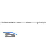 ROTO NT/NX Mittelverschluss mehrteilig 1V L=200 mm silber kuppelbar