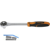 BETA Umsteckknarre 920/50 DIN3122 1/2"vierkant Lnge 275 mm